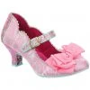 New In Irregular Choice Summer Breeze 40's Pumps Pink