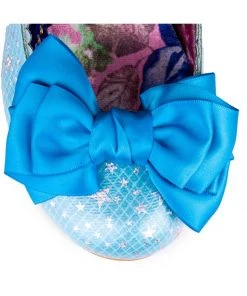 New In Irregular Choice Summer Breeze Stars 50's Pumps Blue