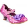 New In Irregular Choice Summer Breeze Stars 50's Pumps Pink