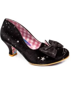 Irregular Choice Dazzle Razzle Stars Pumps Black New In