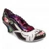 Irregular Choice Fly Free Swallow 50's Pumps Black