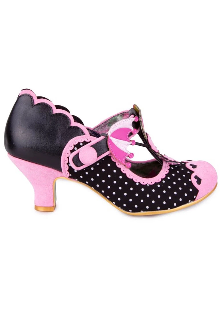 Irregular Choice Poodle Perfect 50's Pumps Black