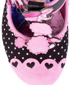 Irregular Choice Poodle Perfect 50's Pumps Black