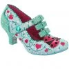 Irregular Choice Ladybuggin 50's Pumps Green