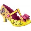 Irregular Choice Catching Butterflies Cat Pumps Yellow