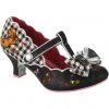 New In Irregular Choice Catching Butterflies Cat Pumps Black