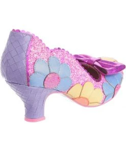 New In Irregular Choice Daisy Daisy 50's Pumps Pink