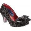Irregular Choice Ban Joe Stars 70's Pumps Black