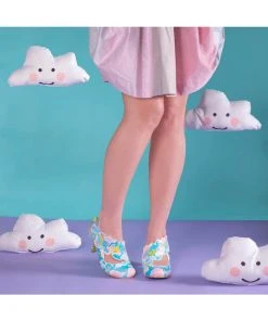 Irregular Choice Irregular Dreaming Pumps Blue Gold