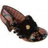 Irregular Choice Busy Bea Floral 40's Pumps Black