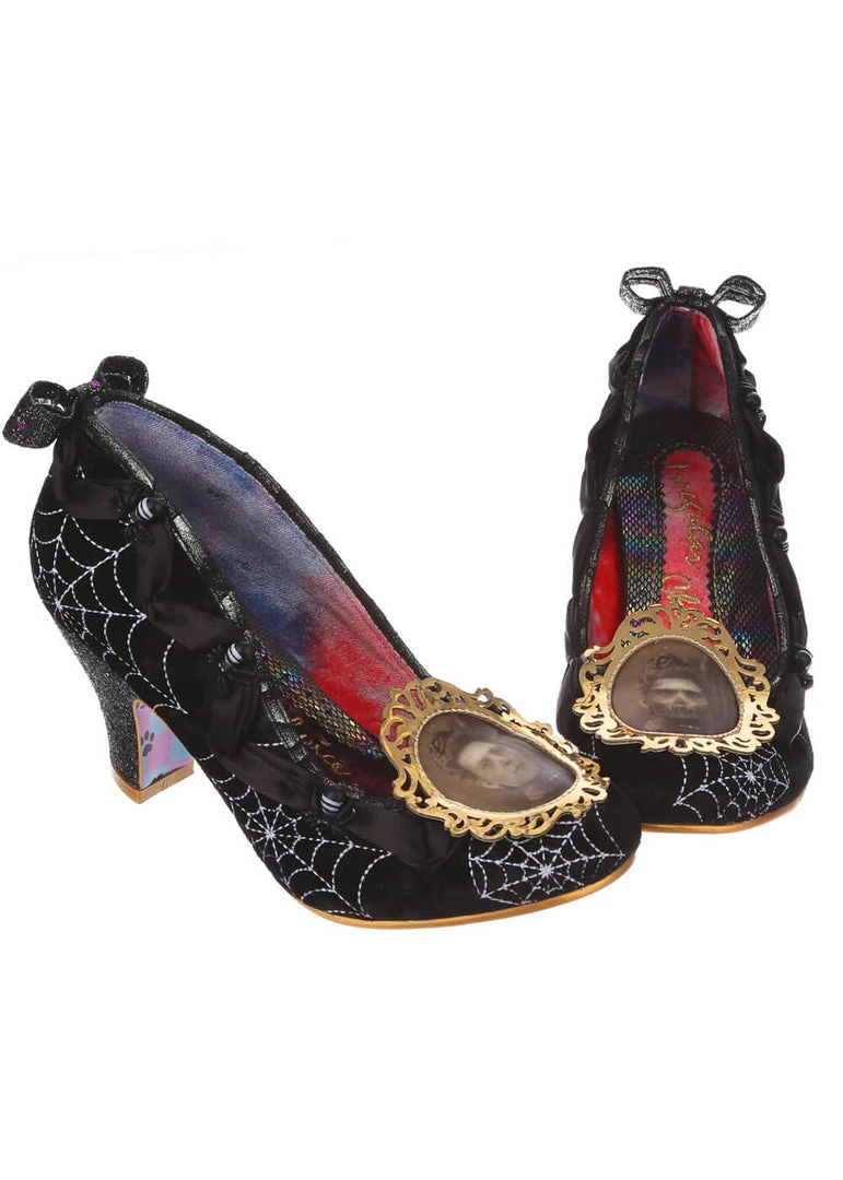 Irregular Choice Halloween Moonlit Manor Pumps Black New In