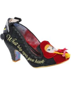 Irregular Choice Visiting Grandma 50's Pumps Black New In