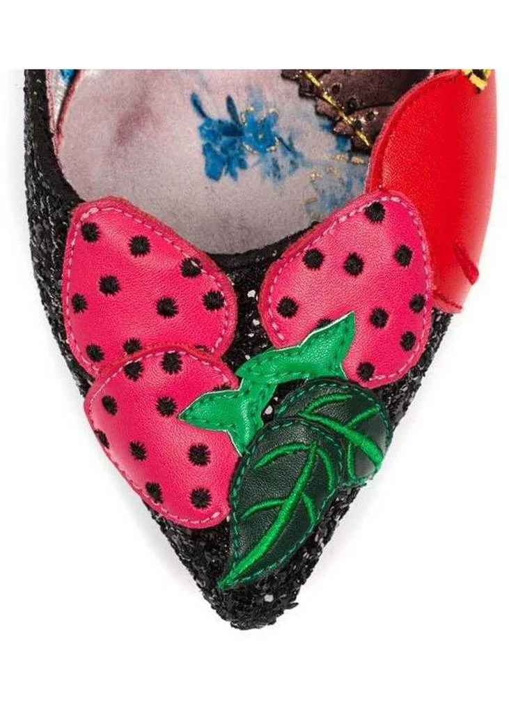 Irregular Choice Fruity Bowl Flats Black SALE
