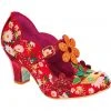 Irregular Choice Happy Houseplant Pumps Red