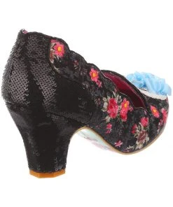 Irregular Choice Paddle Boat Swan Pumps Black New In