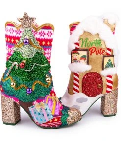 Irregular Choice Xmas Trees A Crowd Boots