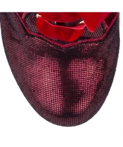 Irregular Choice Party Hot Toddy 40's Boots Burgundy New In