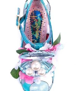 Irregular Choice Seafome Shell Queen Pumps Pink