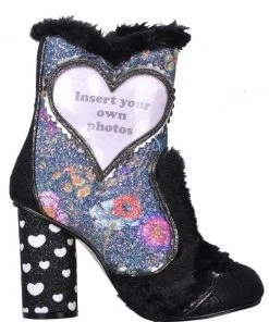 Irregular Choice Picture Perfect Boots Black