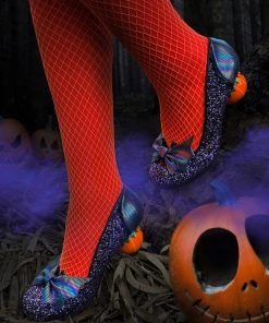 New In Irregular Choice Halloween Pumpkin Patch Pumps Green