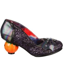 New In Irregular Choice Halloween Pumpkin Patch Pumps Green