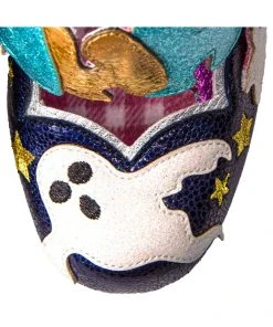 Irregular Choice Halloween Ectoplasmic Ghost Pumps Navy
