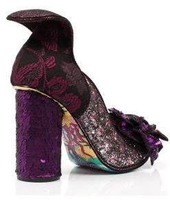 Irregular Choice Dear Lover Pumps Black