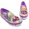 Irregular Choice Gaming Power Up Shoes Purple