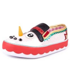 New In Irregular Choice Xmas Festive Friends Shoes