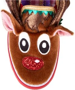 New In Irregular Choice Xmas Festive Friends Shoes