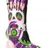 Irregular Choice Halloween Fright Night Ghost Train Boots
