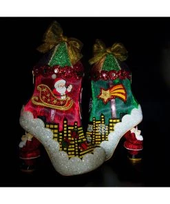 Irregular Choice Xmas Sleigh Ride Boots New In