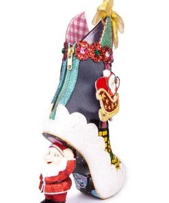 Irregular Choice Xmas Sleigh Ride Boots New In