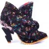 Irregular Choice Power Surge Lightning Bolt 70's Boots Black New In