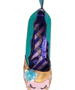 Irregular Choice Fintastic Mermaid 60's Pumps Blue New In