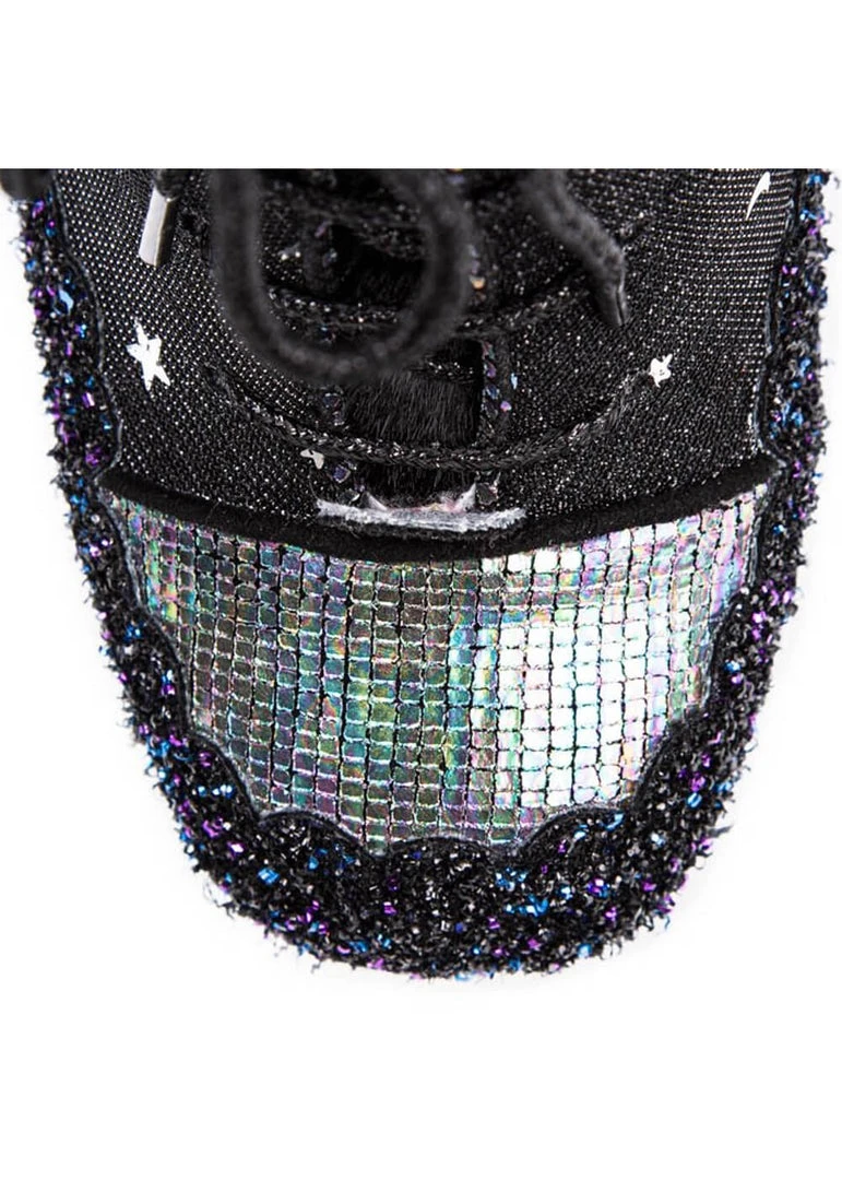 Irregular Choice Felicette Space Cat Boots Black New In