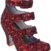 New In Irregular Choice Put A Bow On It 50's Pumps Rot
