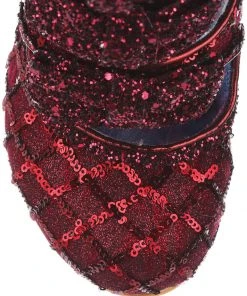 New In Irregular Choice Put A Bow On It 50's Pumps Rot