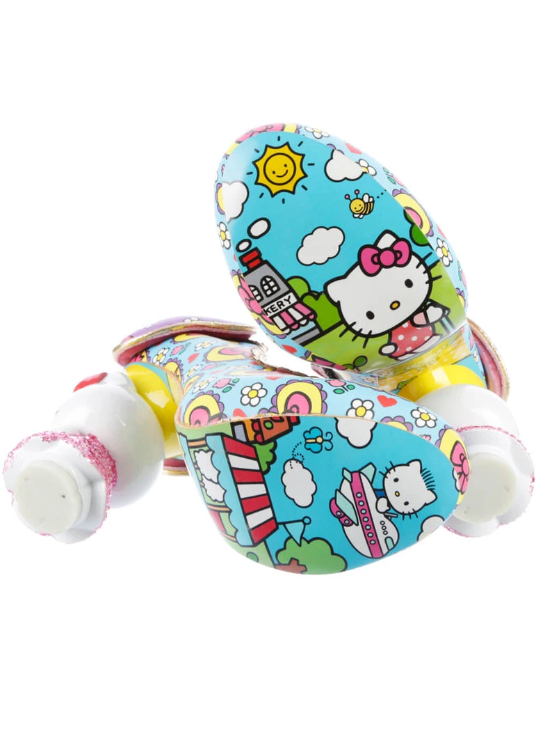 Irregular Choice X Hello Kitty Star Of The Show Heels Purple Blue New In