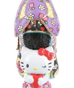 Irregular Choice X Hello Kitty Star Of The Show Heels Purple Black New In