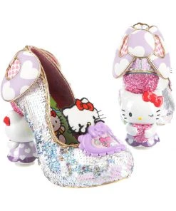 Irregular Choice X Hello Kitty Star Of The Show Heels Purple