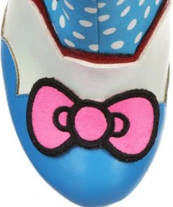 Irregular Choice X Hello Kitty Playing Dress Up Boots Blue New In