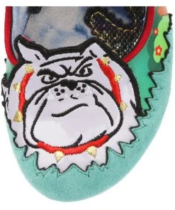 Irregular Choice Top Dog Pumps Green Multi New In
