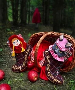 Irregular Choice Little Red 70's Boots Brown