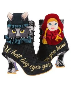 Irregular Choice Little Red 70's Boots Black