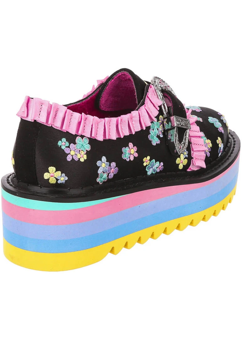 Irregular Choice So Refreshing Kawaii Shoes Black