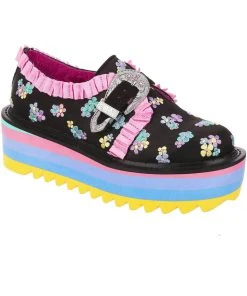 Irregular Choice So Refreshing Kawaii Shoes Black