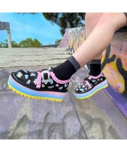 Irregular Choice So Refreshing Kawaii Shoes Black