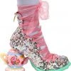 Irregular Choice High Tea Teapot Pumps Pink
