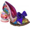 New In Irregular Choice Elevenses Teapot Pumps Blue